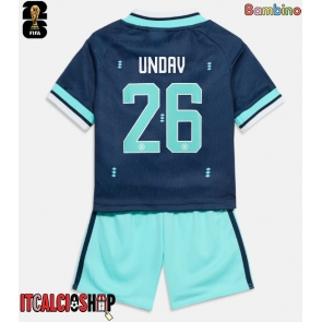 Germania Deniz Undav #26 Seconda Maglia Bambino Mondiali 2026 Manica Corta (+ Pantaloni corti)